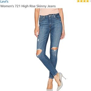 Levi’s 721 high rise skinny